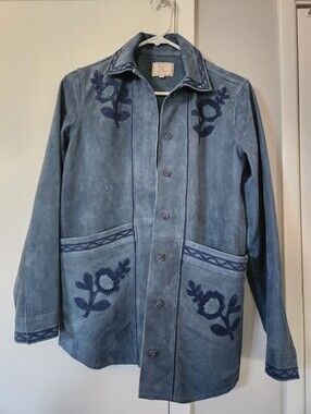 Suede Will Jacket - Sézane x Baziszt